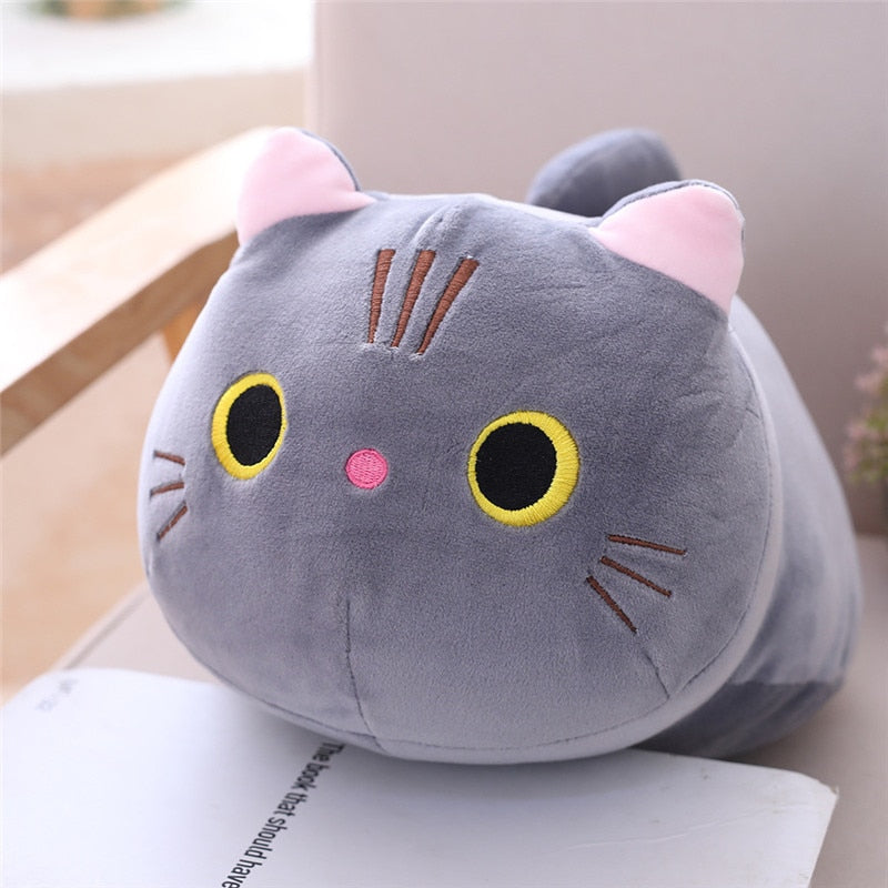 Cute Long Cat hug plushie