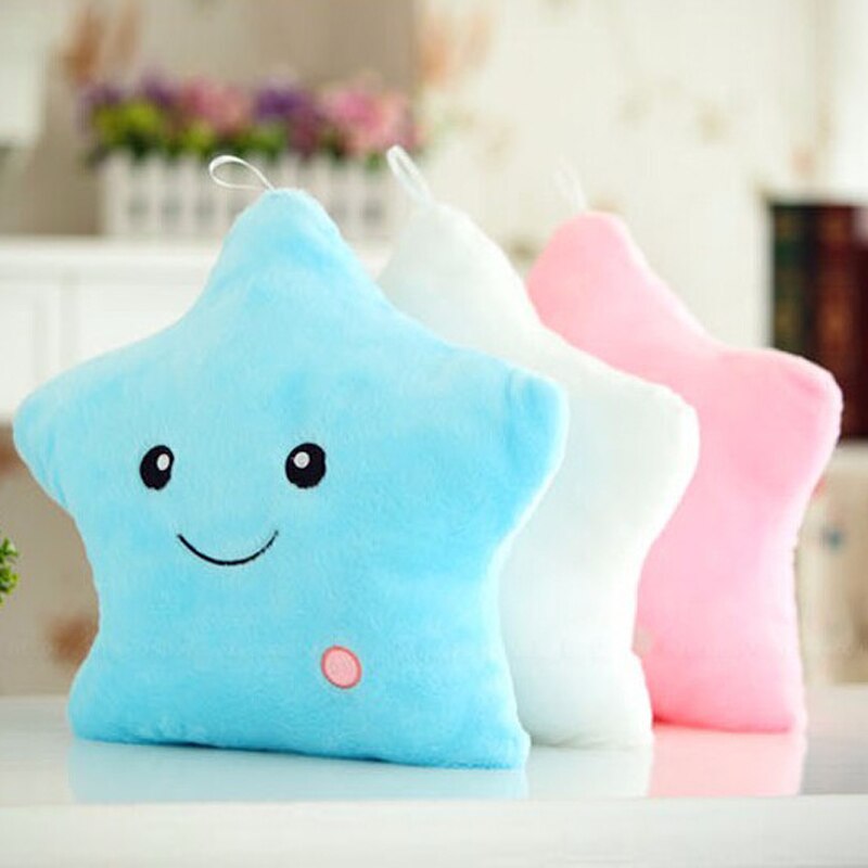 Cute LED Star Light Pillow