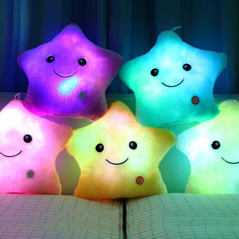 Cute LED Star Light Pillow