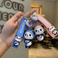 Cute Silicone Panda Keychain - Single Piece