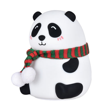 Cute Panda Touch Silicon Lamp with 7 Colour Modes