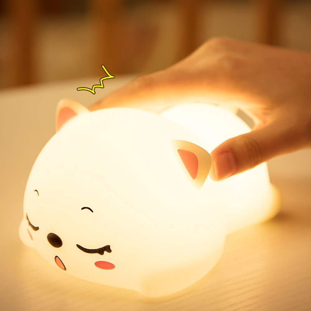 Cute Shining Star LED Night Lamp with 7 Colour Modes