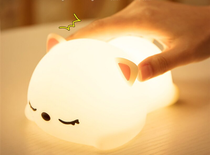 Cute Shining Star LED Night Lamp with 7 Colour Modes