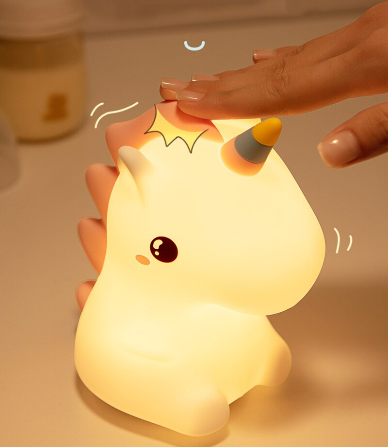 Cute Shining Star LED Night Lamp with 7 Colour Modes