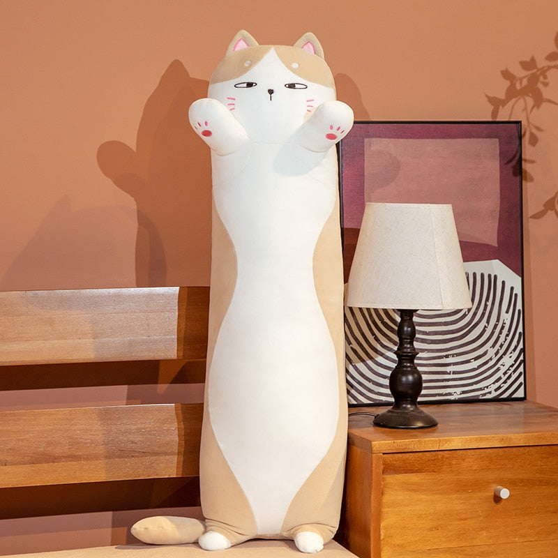 Ultra chubby kitty body pillows