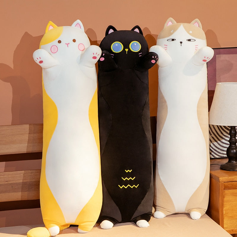 Ultra chubby kitty body pillows